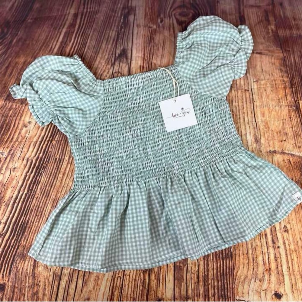 Love and Grow Clothing Peplum Top